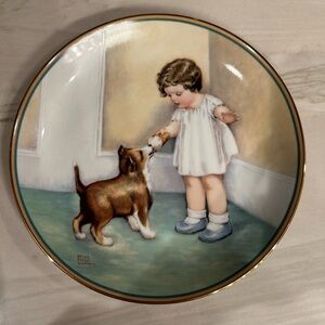The Reward by Bessie Pease Gutmann Vintage Collector’s Plate 613